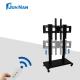 Wireless Remote Control TV Lift Stand with Adjustable Height and One-piece Cold-rolled Steel Base
