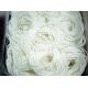 factory wholesale ribbon 3mm white color elastic earloop for normal mask material