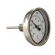 40mm Bimetal Thermometer Bezel Bayonet  For Industrial Stainless Steel Case