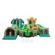 Safe Inflatable Sports Games Forest Animal Exploration Theme For Outdoor Playground