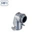 2 Inch Industrial Conduit Fittings Zinc Squeeze 90 Degree Connector