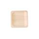 100% Natural Recyclable Disposable Wooden Plates 4.5 Inch For Buffet Inflight