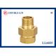 1/2  To 1  Male X Female Brass 3-piece Straight Connector Flat Washer