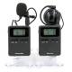 Portable Audio Guide Wireless Horse Instruction System Black Color