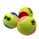squeaky pet tennis ball training toy ball 3 pack 2.5''