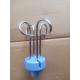 Blue Stainless Steel Infusion Rod Hook For Hospital