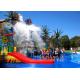 Large Scale Water Playground Equipment Elegant Design Against Corrosion