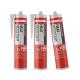 280ml Grey Heat Resistant Silicone Sealant For Automotive Car Glass Repair