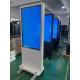 55inch IP65 Waterproof Outdoor Advertising Monitor LCD Totem Kiosk With Free CMS
