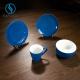 Tabletop Blue 4pcs Colored Porcelain China Dinnerware Dishwasher Safe