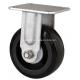 Stainless Rigid Plastic Caster S7105-65 with 5mm Thickness and 220kg Maximum Load