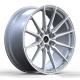 24X10 Monoblock Forged Rims 1 Piece Aluminum Alloy Polished Silver Wheels