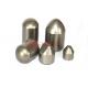 Tungsten Carbide Head Ball D16xH40 , Tungsten Carbide Studs Pin For Iron Ore / Cement Crushing