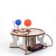 Solar System Model Educational Wooden Toy Lightweight Portable Wooden Science Kit