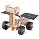 Wooden STEM Experiment Kit Natural Color Solar Powered Safe Assembly