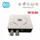 Huanshun X/G/EPON Wdm Double Output FTTH Optical Receiver 2X78dBm two ways