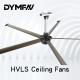 7.1m 1.5kw Energy Saving HVLS Ceiling Fans For Warehouses