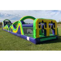 Commercial Outdoor Inflatable Obstacle Courses Challenge Inflatable Party Games For Adults