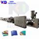 SJ90 PP Hollow Board Extrusion Line Hollow Grid PVC Sheet Extrusion Machine
