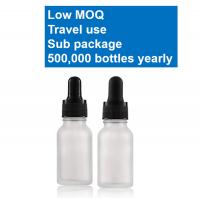 1 Oz Clear Glass Dropper Bottles OEM 2oz Dropper Bottles Screen Handling