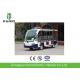 8 Seater Battery Powered Electric Patrol Car , Public Security Car 48V 4KW Green Energy