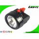 4000Lux Brightness Lightweight Cordless Cap Lamp ABS 15hrs Long Lighting Time