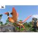 Outdoor Amusement Park Decoration Fiberglass Giant Wild Animal Bird Statues