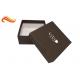 Embossed Apparel Gift Boxes Paper Wrapping Box Silver Logo Moisture Proof