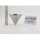 4 Cups Stainless Steel Coffee Dripper , Double Layer Pour Over Coffee Cone
