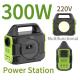 300W 220V Magnetic Product Power Station Solar Battery Portable Products MPPT Recyclable
