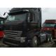 Used Truck Tractor HOWO 6X4 truck tractor 420 hp black color new type Africa popular product cheap