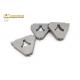 Triangle Small Plate Tungsten Carbide Scraper Blade For Clean Dirty Things In The Trough