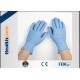 Grade A Blue Nitrile Medical Grade Exam Disposable Gloves One Time Powder Free