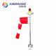 CE AH-HP/W-1 Airport Wind Direction Cone With Red And White Wind Sock