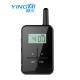 Black Color High Performance Bluetooth Tour Guide System With Transmitter And