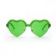 Sun Glasses Women Heart Uv400 Glasses Trendy Sunglasses Light Enhancing Glasses
