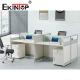 Commercial Wooden Office Workstations Cubicles For Supermarket Workshop