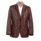 100% Viscose and Knitting, Big and Tall, Two buttons European Mens Leather Suits