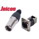 CCTV IP65 RJ45 Waterproof Connector High Durability Corrosion Resistance