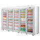 Easy Adjust Commercial Upright Freezer Glass Door Good Temperature Evenness