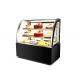 Sliding Glass Marble Base Cake Display Chiller With Heater Defrost