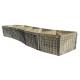 Green Or Brown Hesco Barriers For Military Protection / Flood Control Retaining Wall