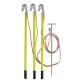 Transmission Line Electrical Grounding Electric Wiring Set Personal Safety Grounding Equipment Security