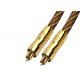 Digital Fiber Optic Audio Cable Quartz Glass 2M Gold - Plated Plug Metal Shell