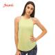 250gsm Mesh Fitness Loose Fit Activewear T Shirts Yoga Tank Top Hollow Back Vent