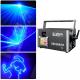 Newly upgraded Best quality 3 watt blue 3d laser 3w dj lights dmx+ilda+sd+2d+3d single color