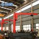 Electric Hoist Pillar Mounted Jib Crane 3 Ton / 5 Ton Standing Floor Column