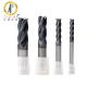 TiAlN Coated 4 Flute Solid Carbide End Mills HRC58 For SS Cutting