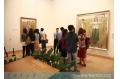 Liu Kongxi holds a painting exhibition