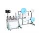 Ear Loop Face Mask Production Line , Face Mask Machine 3 Ply High Automation